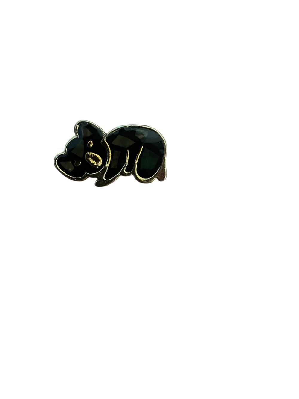 Black and Brown Koala Bear Pin - Picture 2 of 3